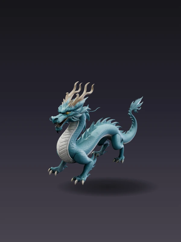 青龙3D模型