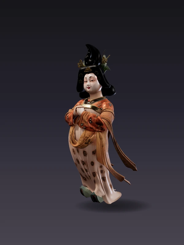 长安三万里古代侍人古人玉真公主3D模型