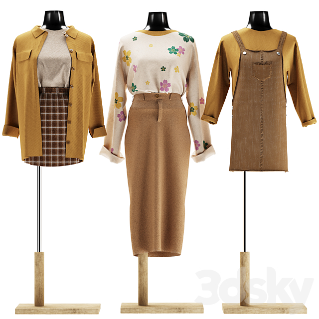 女装服装店衣架展示架衣服包包鞋子_5_356124a46ed5